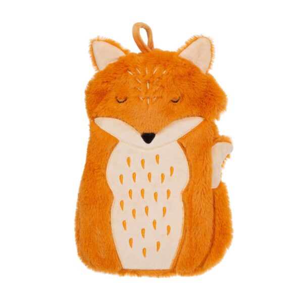 Main image fox fluffy hot water bottle