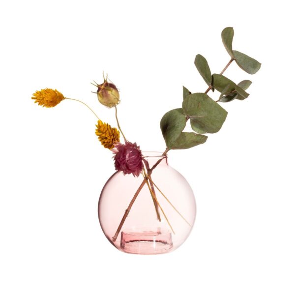 Main image pink bubble stacking vase