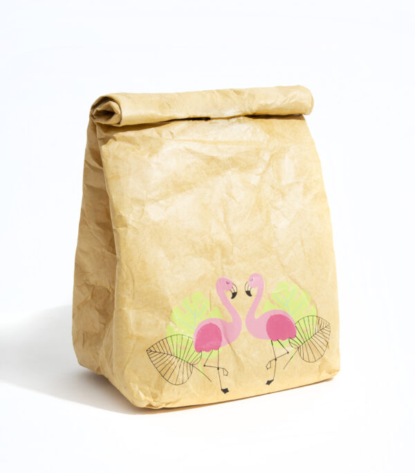 flamingo lunch bags main white background